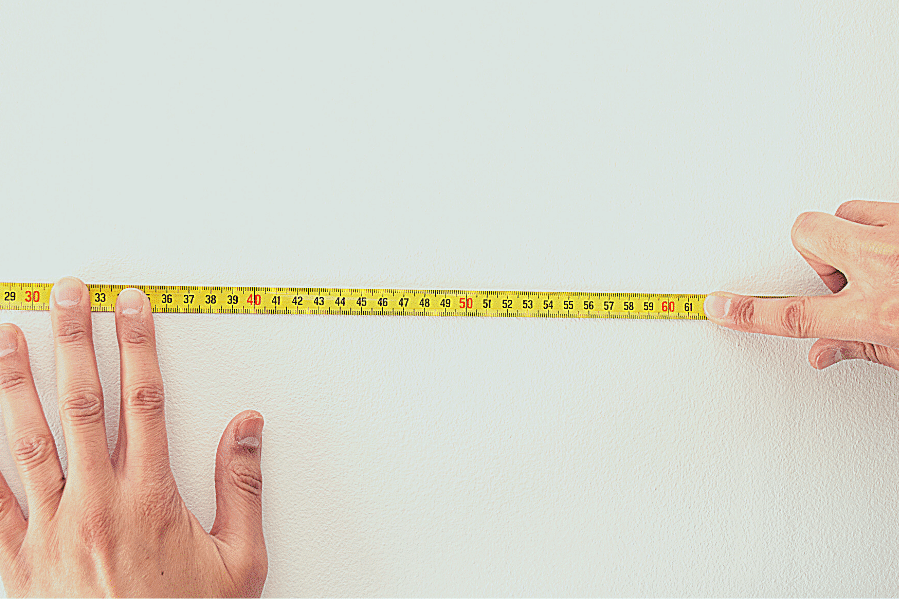 How to read a metric tape measure
